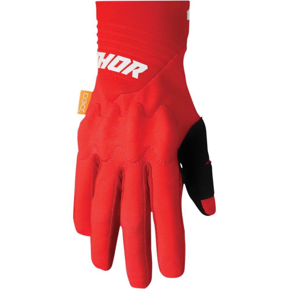 Manusi atv/cross Thor Rebound, culoare rosu/alb, marime 2XL