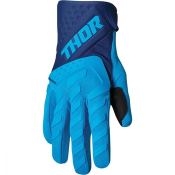Manusi atv/cross Thor Spectrum, culoare albastru/bleumarin, marime XL Manusi atv/cross Thor Spectrum, culoare albastru/bleumarin, marime XL