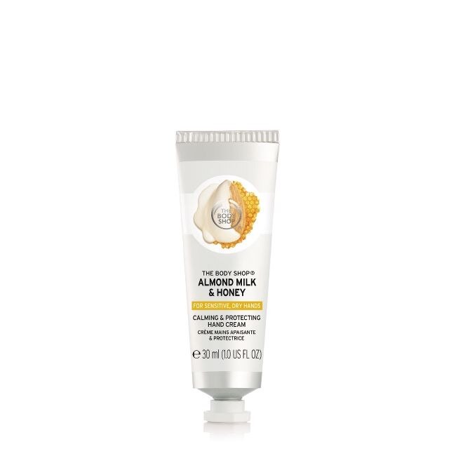 Crema pentru maini Almond Milk & Honey, The Body Shop, 30ml