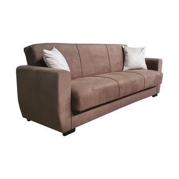 Canapea extensibila Dolce, lada depozitare 213x75x82 cm, Maro Canapea extensibila Dolce, lada depozitare 213x75x82 cm, Maro