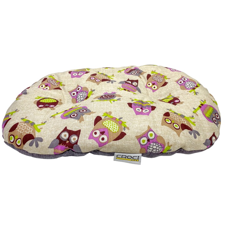 Perna pentru animale de companie, Croci, Bej, 69x45x8 cm, captuseala 100% bumbac