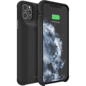 Husa de protectie cu baterie externa integrata Mophie Juice Pack pentru iPhone 11 Pro Max, 2.200mAh, Negru Husa de protectie cu baterie externa integrata Mophie Juice Pack pentru iPhone 11 Pro Max, 2.200mAh, Negru