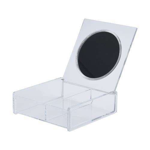 Recipient pentru accesorii Eleganza, Acril, 14.5 x 14.5 x 4.5 cm