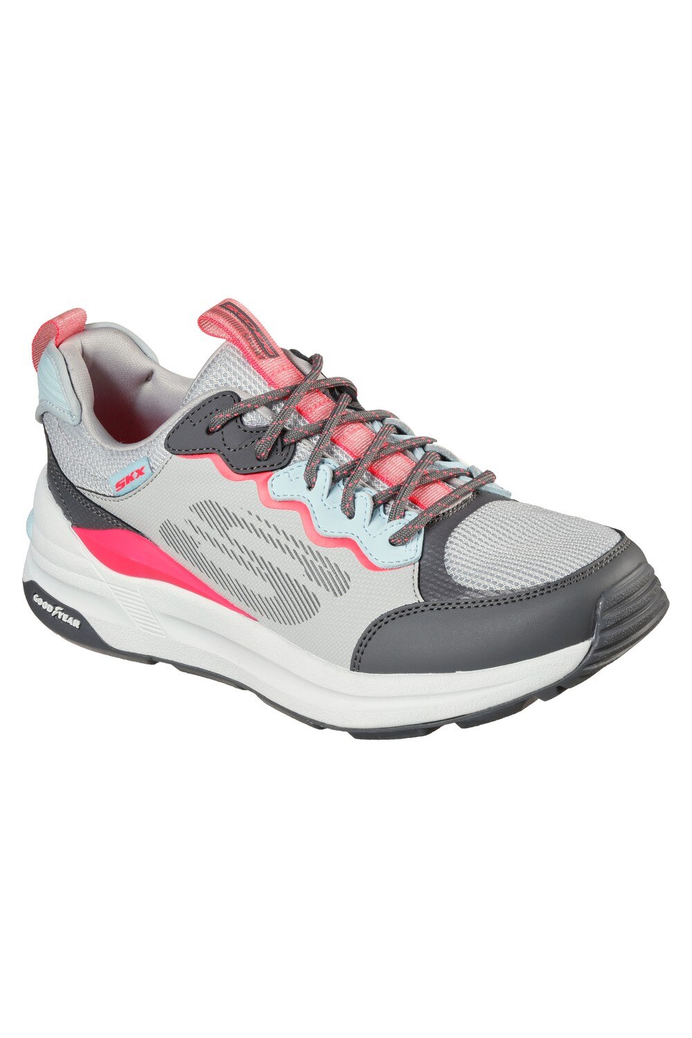 Pantofi sport Slip On Global Jogger Fresh Strike, Skechers, Multicolor
