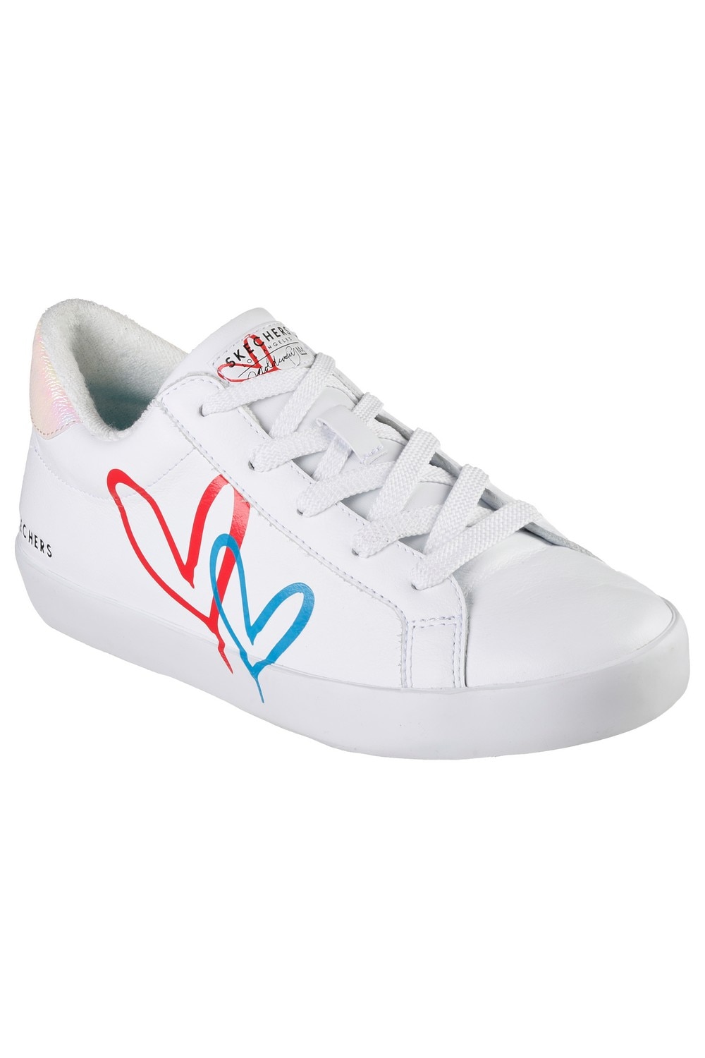 Pantofi sport Diamond Starz Whole Heart, Alb
