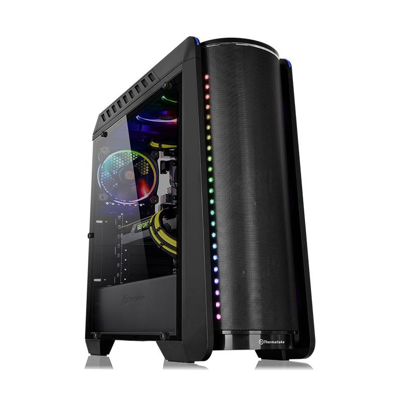 Sistem PC Gaming Intel Rocket Lake i9-11900K pana la 5.3GHz, 32GB DDR4, SSD 1TB, nVidia GTX1660 6GB GDDR5, Carcasa Thermaltake RGB