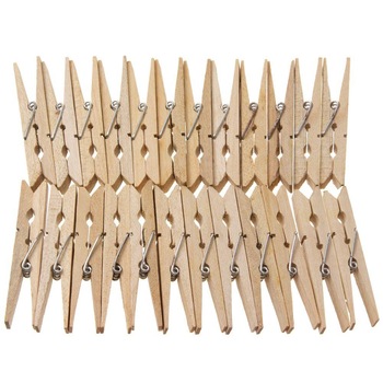 Set 24 carlige de rufe, Orion, Lemn Set 24 carlige de rufe, Orion, Lemn