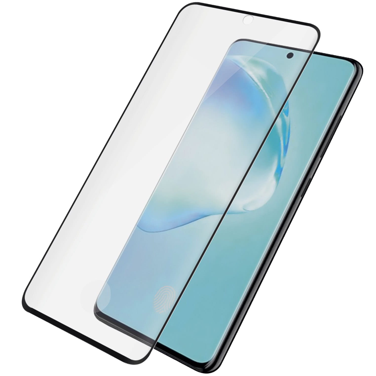Folie sticla protectie, Panzerglass, Compatibil Galaxy 20, Negru