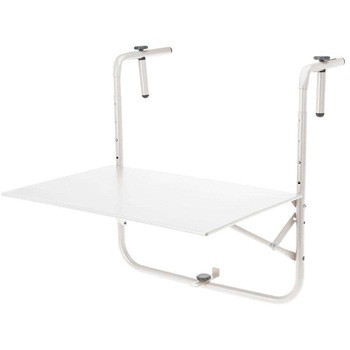 Masa balcon, Ambiance, Pliabila, Metal, Alb Masa balcon, Ambiance, Pliabila, Metal, Alb