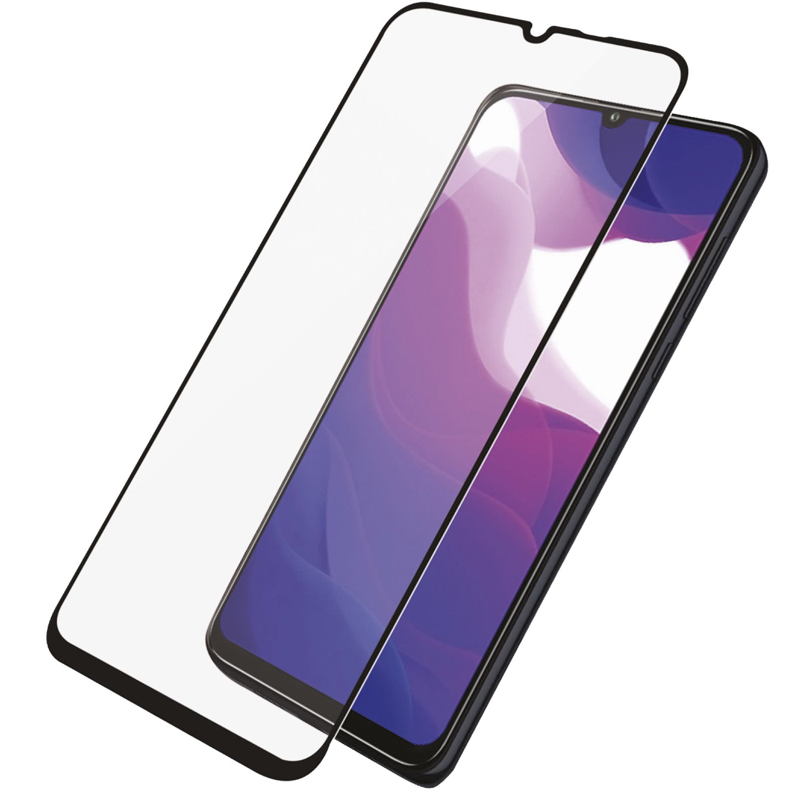Folie sticla protectie, Panzerglass, Compatibil Xiaomi Mi 10 Lite, Negru