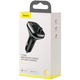 Modulator FM Bluetooth Baseus, MP3 Player, Buton de apel, USB Type-C, MicroSD, 5A, Negru CCTM-B01