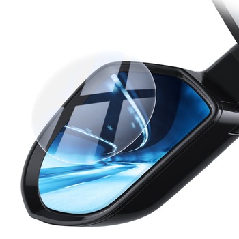 Set Folie rezistenta la ploaie pentru oglinda retrovizoare auto Baseus, SGFY-B02, 0.15mm, 2 buc x 95*95mm, Transparenta Set Folie rezistenta la ploaie pentru oglinda retrovizoare auto Baseus, SGFY-B02, 0.15mm, 2 buc x 95*95mm, Transparenta