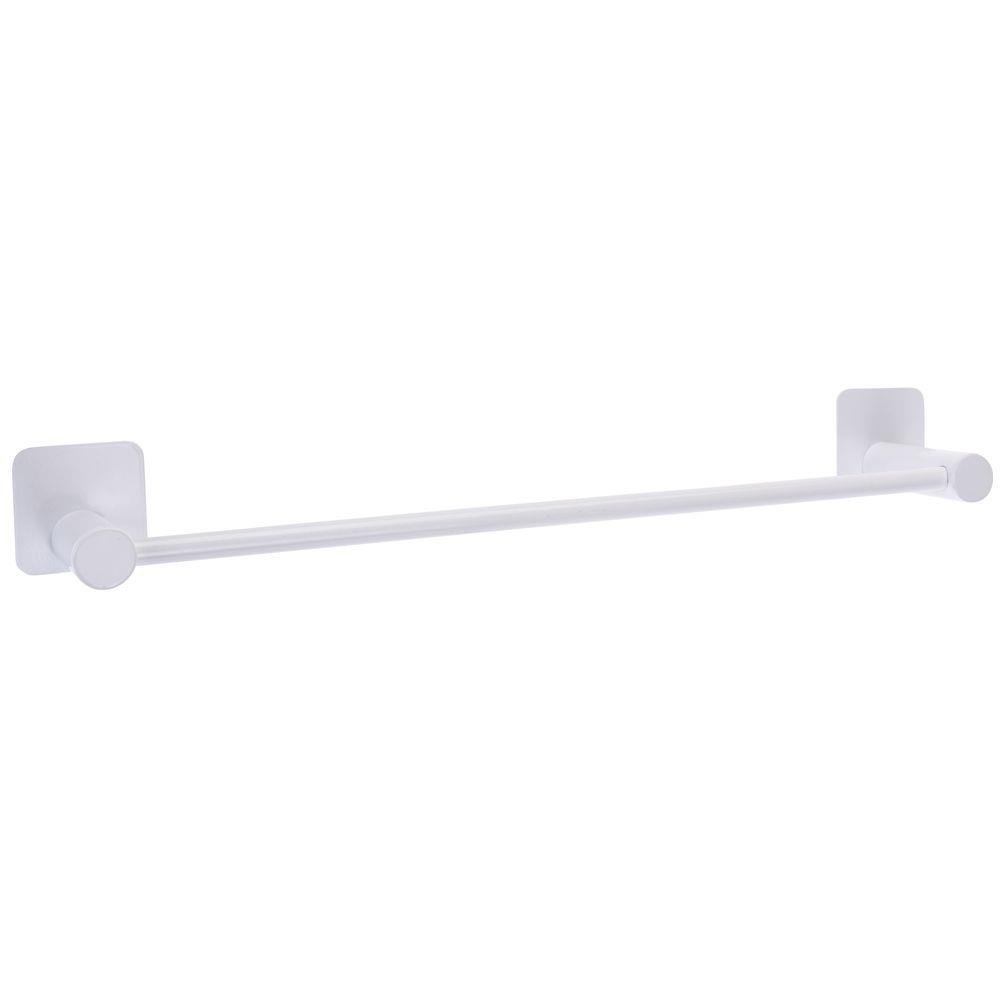 Suport pentru prosoape de baie Bathroom Solutions, Metal, 42 cm, Alb