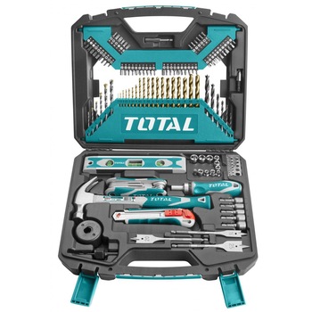 Trusa de scule Total, 120 de accesorii, Industrial Trusa de scule Total, 120 de accesorii, Industrial