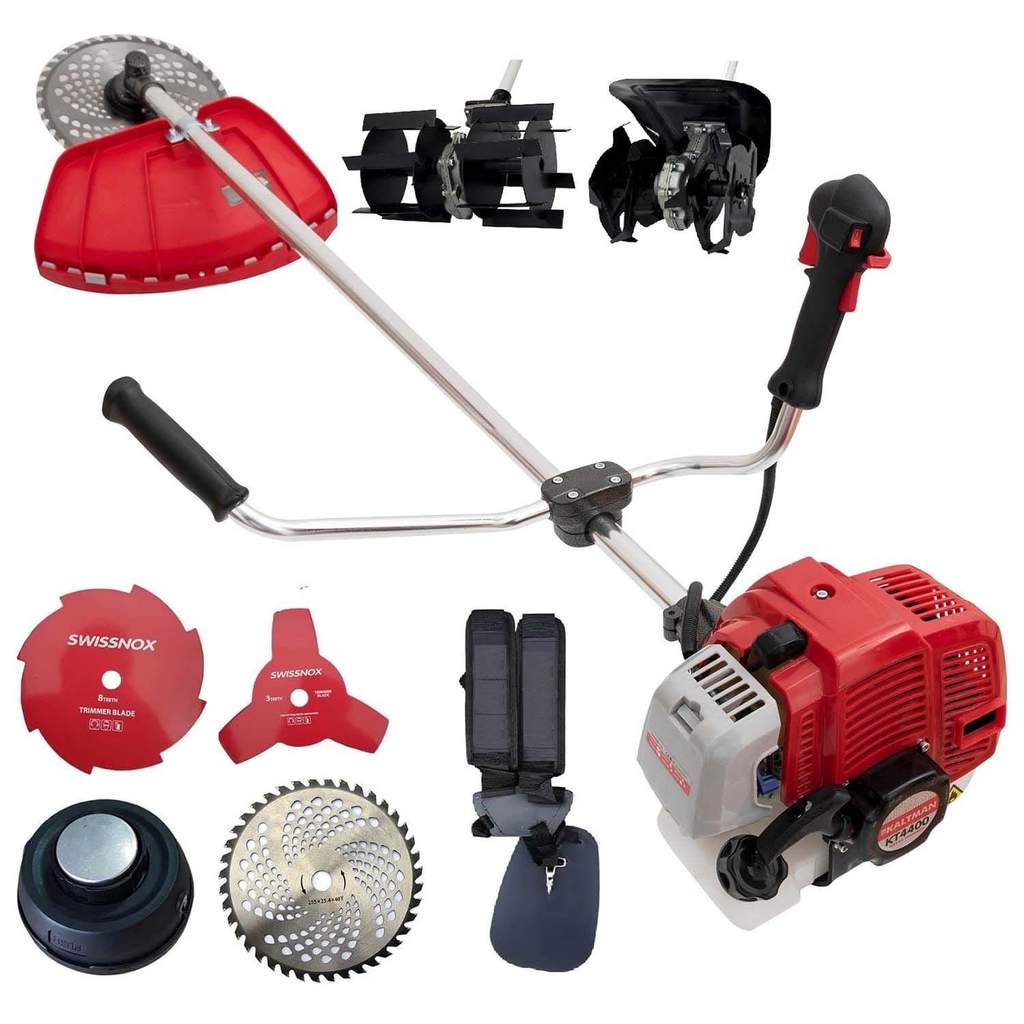 Motocositoare KALTMAN KT4400, 5.8CP, 52CC, cu Cap Prasitoare(28) si Cap Cultivator
