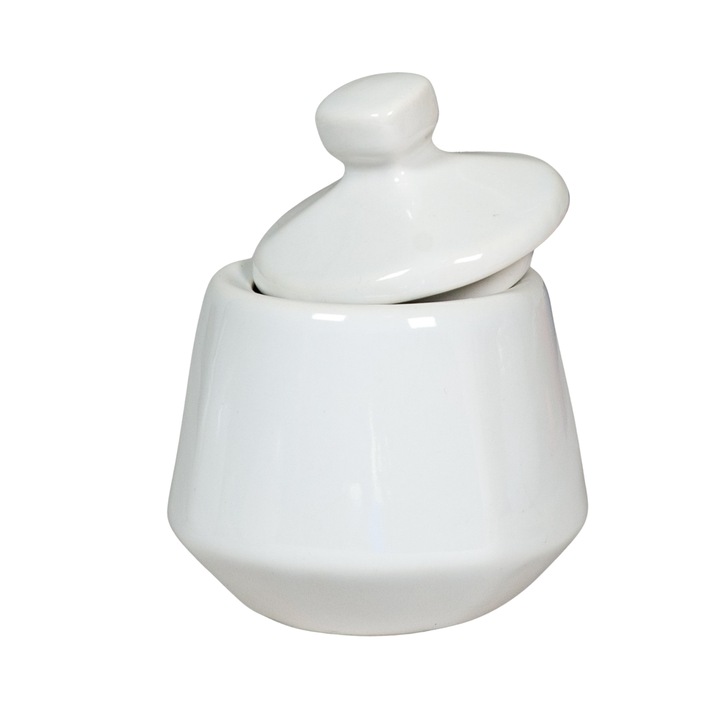 Cutie depozitare zahar, Cesiro, 270 ml, Alb Arctic