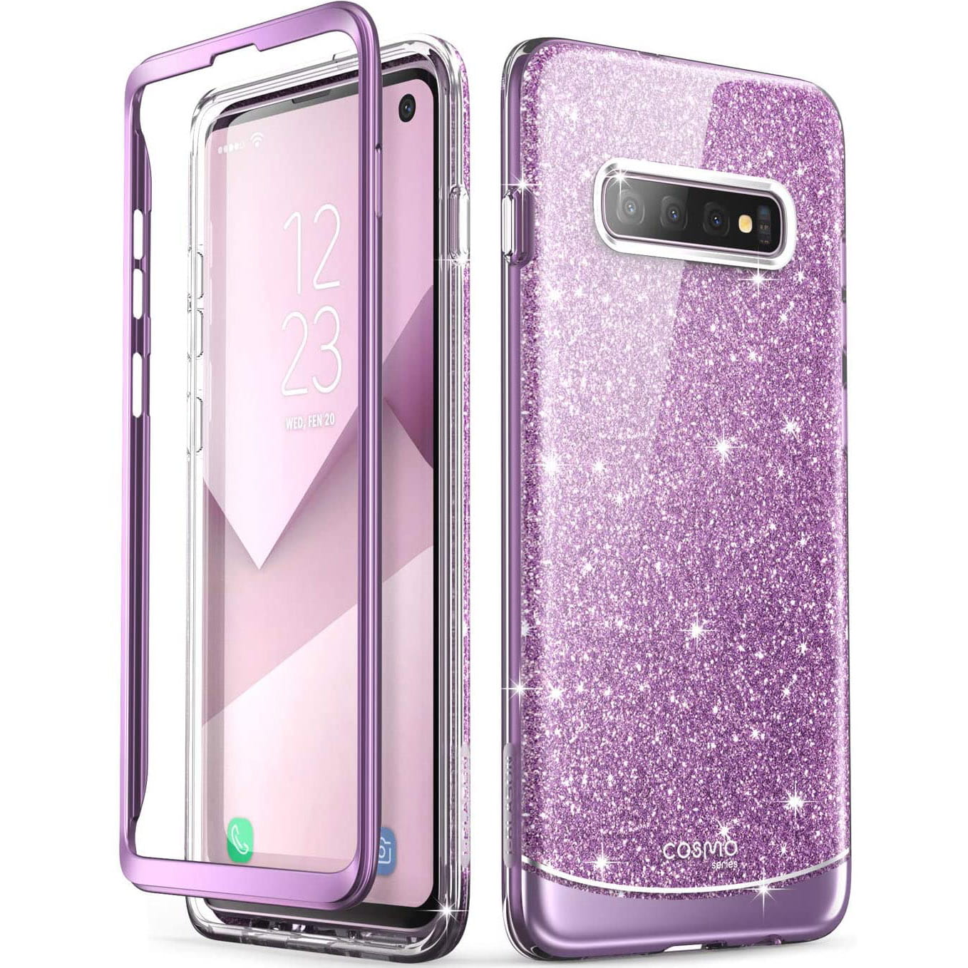 Carcasa Supcase i-Blason Cosmo pentru Samsung Galaxy S10, Policarbonat, Mov