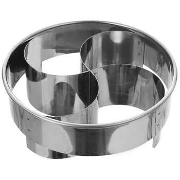 Forma chifla Orion, Otel, 10.5 cm, Argintiu Forma chifla Orion, Otel, 10.5 cm, Argintiu