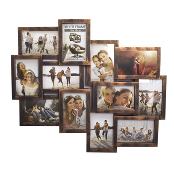 Rama foto multi frame, Eurographics, dimensiune 63.5 x 54 cu 12 fotografii 10x15 cm Rama foto multi frame, Eurographics, dimensiune 63.5 x 54 cu 12 fotografii 10x15 cm