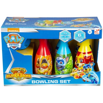 Set bowling plastic 6 popice Paw Patrol Set bowling plastic 6 popice Paw Patrol