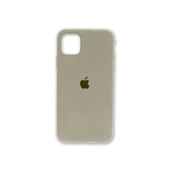 Husa pentru Iphone 11, Silicon, Light Cream Husa pentru Iphone 11, Silicon, Light Cream
