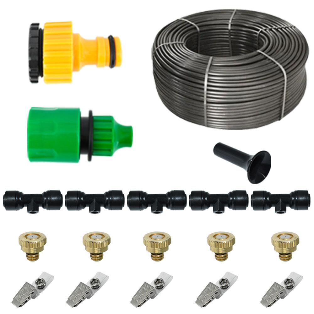 Sistem de racire terase exterior Tehno Ms, 7m, 5 duze, 5 clipsuri