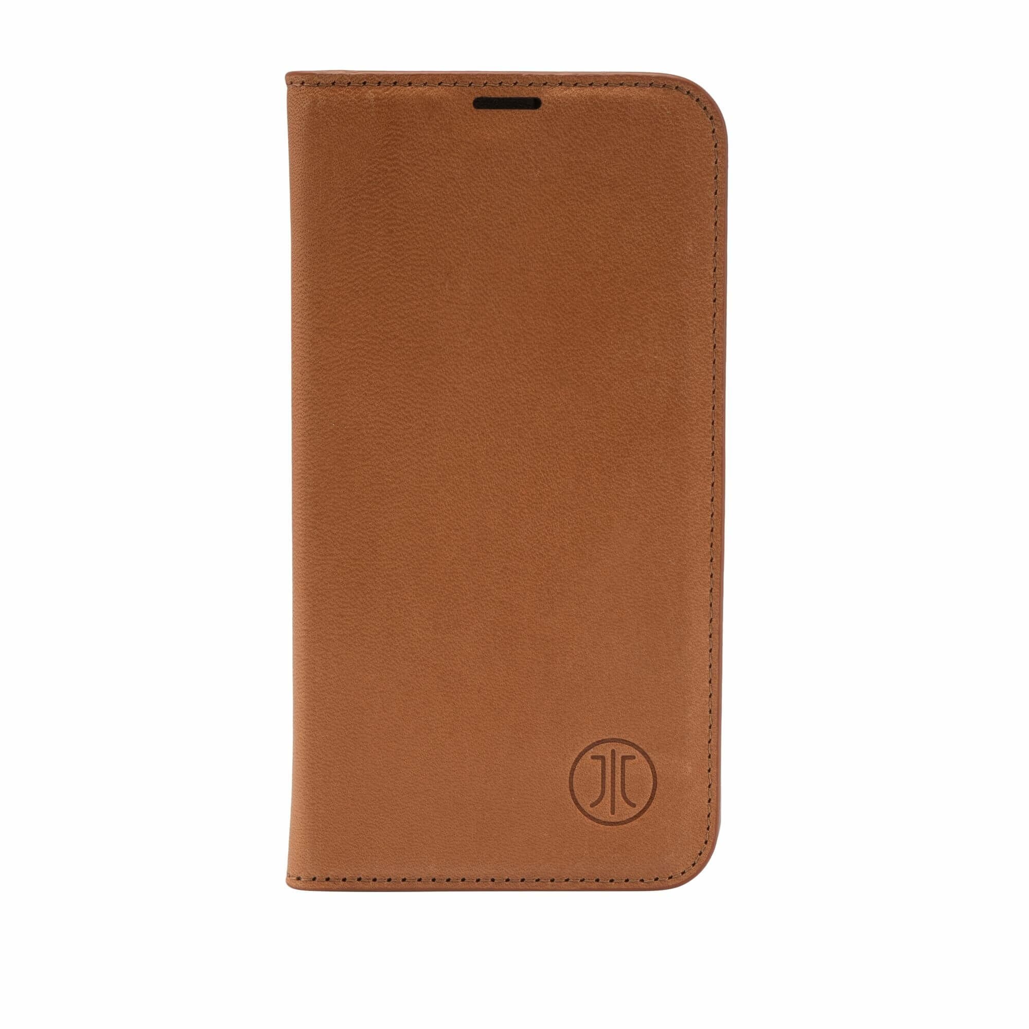 Husa de piele book JT Berlin Book Magic pentru Apple iPhone 13 Pro Max, maro
