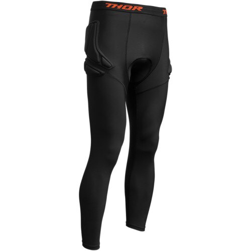 Pantaloni lungi protectie atv/cross, Thor XP Pant, culoare negru/portocaliu, marime XL