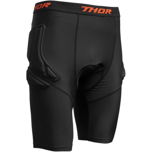 Pantaloni scurti protectie atv/cross, Thor XP Pant, culoare negru/portocaliu, marime L