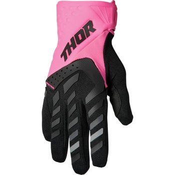 Manusi atv/cross dame Thor Spectrum, culoare roz/negru, marime S Manusi atv/cross dame Thor Spectrum, culoare roz/negru, marime S