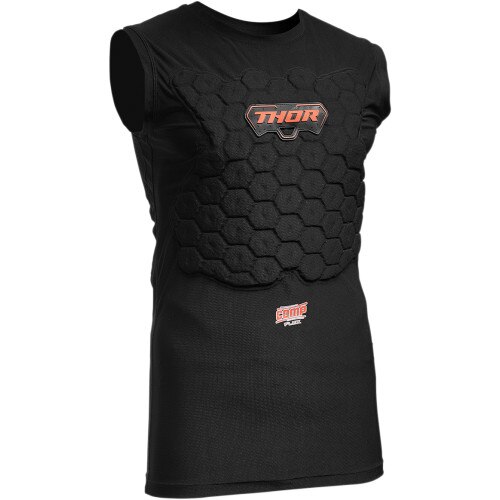 Protectie corp maieu Thor XP Flex Deflector, culoare negru/portocaliu, marime L/XL