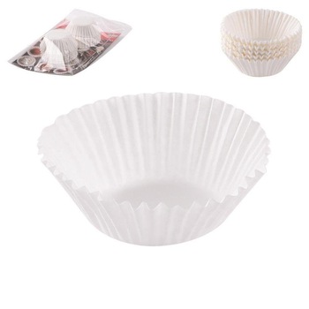 Set 100 forme briose, Orion, Hartie, 4.5 cm, 220°C, Alb Set 100 forme briose, Orion, Hartie, 4.5 cm, 220°C, Alb