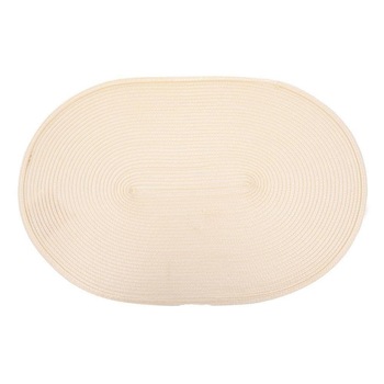 Suport oval farfurie Orion, 45x30 cm, Crem Suport oval farfurie Orion, 45x30 cm, Crem