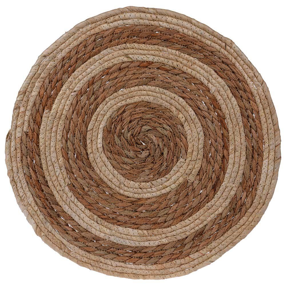 Suport farfurie Home Styling Collection, 38 cm, Maro