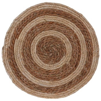 Suport farfurie Home Styling Collection, 38 cm, Maro Suport farfurie Home Styling Collection, 38 cm, Maro