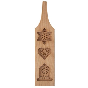 Forma biscuiti Orion, 3 modele, Lemn, Maro Forma biscuiti Orion, 3 modele, Lemn, Maro