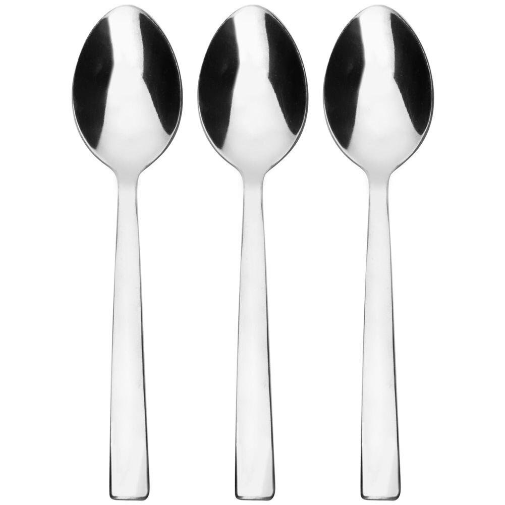 Set 3 linguri Orion, Inox, Argintiu