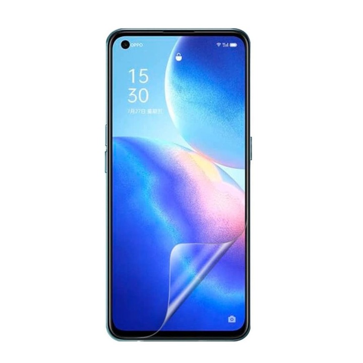 Защитно фолио, За Oppo Reno5 K , Покритие за екрана, Прозрачен, Силикон