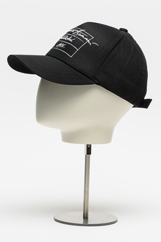 Emporio Armani, Sapca baseball cu logo brodat, Negru Emporio Armani, Sapca baseball cu logo brodat, Negru