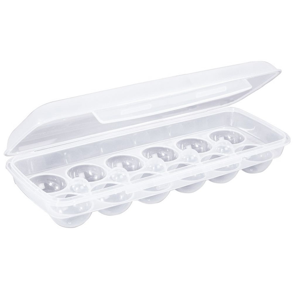 Cutie pentru oua Excellent Houseware, Plastic, Transparent