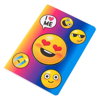 Agenda pentru notite, Zola®, A6, model Emoji, 32 file Agenda pentru notite, Zola®, A6, model Emoji, 32 file