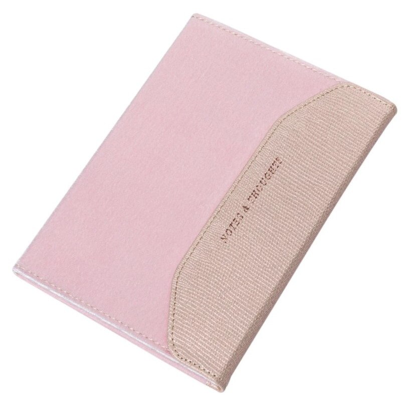 Agenda pentru notite, Zola®, A5, roz, cu capsa pentru inchidere, 80 file