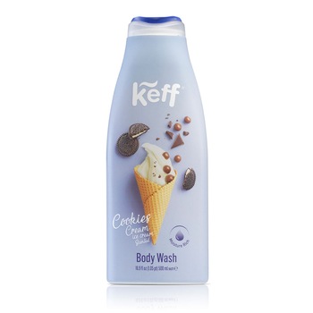 Gel de dus Keff Cookie Cream, 500 ml Gel de dus Keff Cookie Cream, 500 ml
