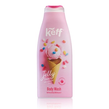 Gel de dus Keff Jelly Beans, 500 ml Gel de dus Keff Jelly Beans, 500 ml