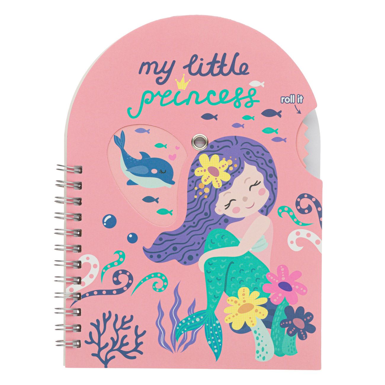 Agenda pentru notite, Zola®, model cu fetita in apa, 60 file, 13 x 18 cm