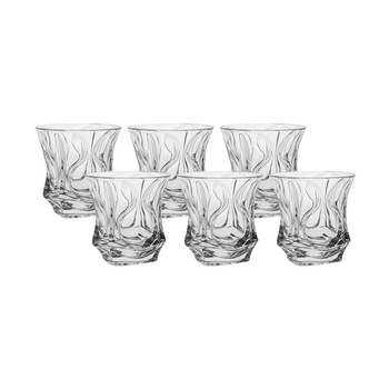 Set 6 Pahare Whiskey, Ocean, Cristal Bohemia, 300 ml Set 6 Pahare Whiskey, Ocean, Cristal Bohemia, 300 ml