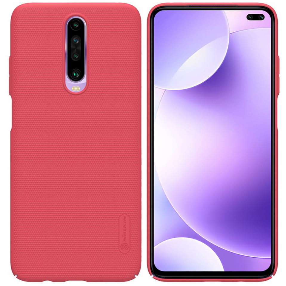 Carcasa Nillkin Frosted pentru Xiaomi Poco X2/Redmi K30, Policarbonat, Rosu