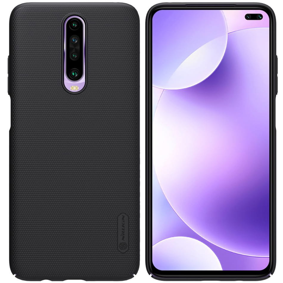 Carcasa Nillkin Frosted pentru Xiaomi Poco X2/Redmi K30, Policarbonat, Negru