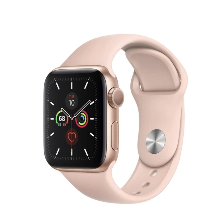 BeSmart W26+ okosóra, Lépések, Vér, Pulzus, Beszélgetések, Üzenetek, 44mm, Rózsaszín