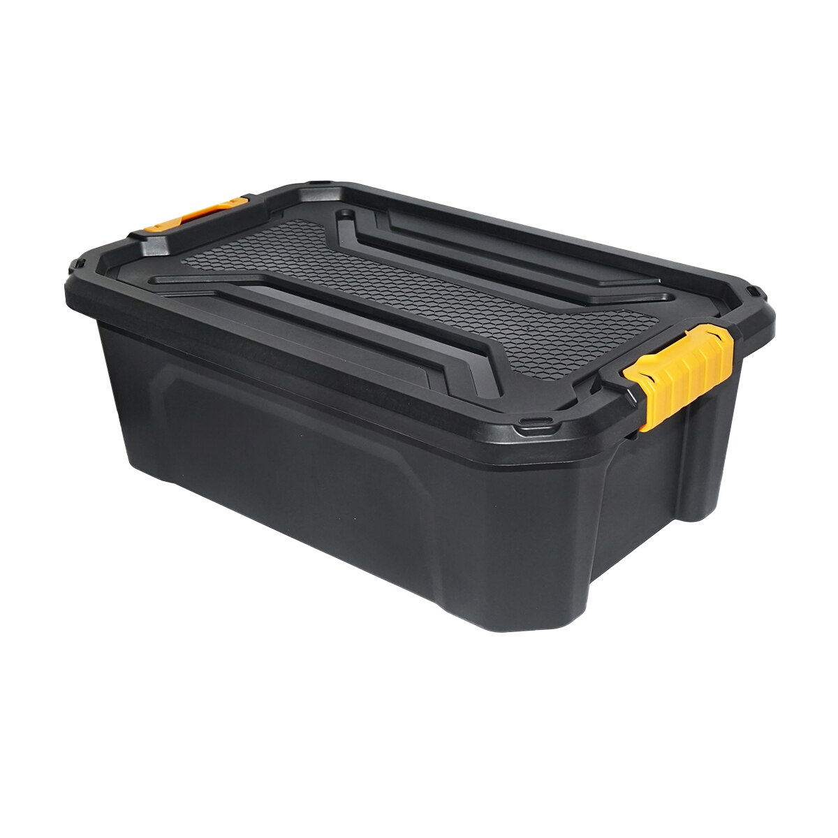 Cutie depozitare cu capac pentru sarcini grele 30L 580x380x200mm